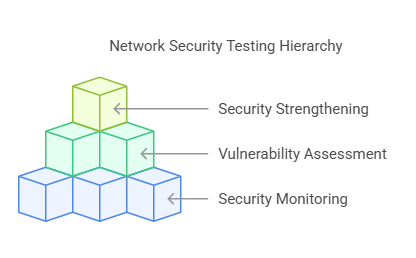 Network Security Testing Hierarchy